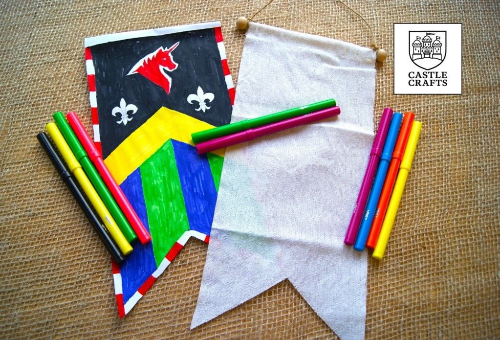 Castle Crafts – Medieval Heraldic Banners