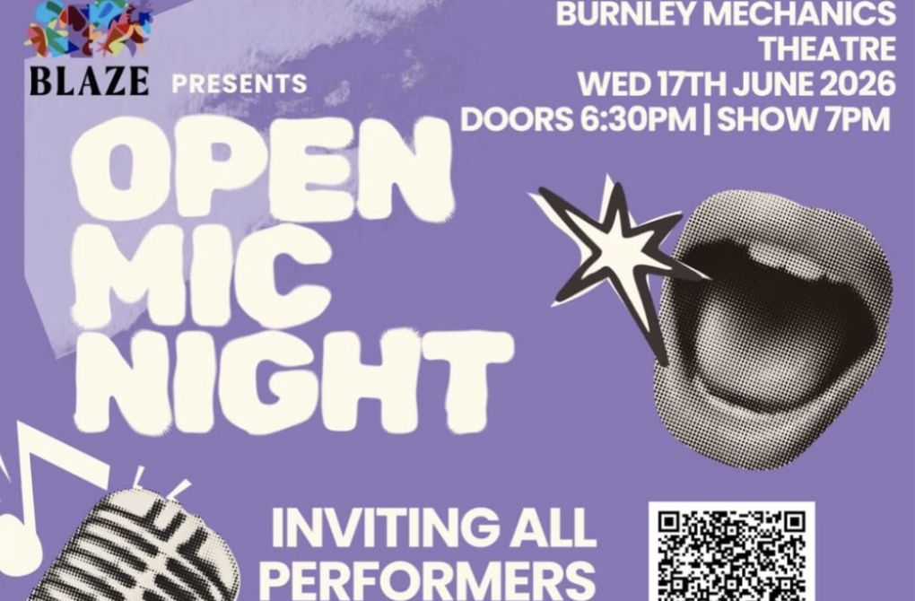 Blaze Open Mic Night - Inviting Performers 16-30yrs