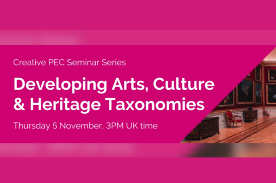 Creative PEC Talk: Language & Investment in Arts, Culture & Heritage