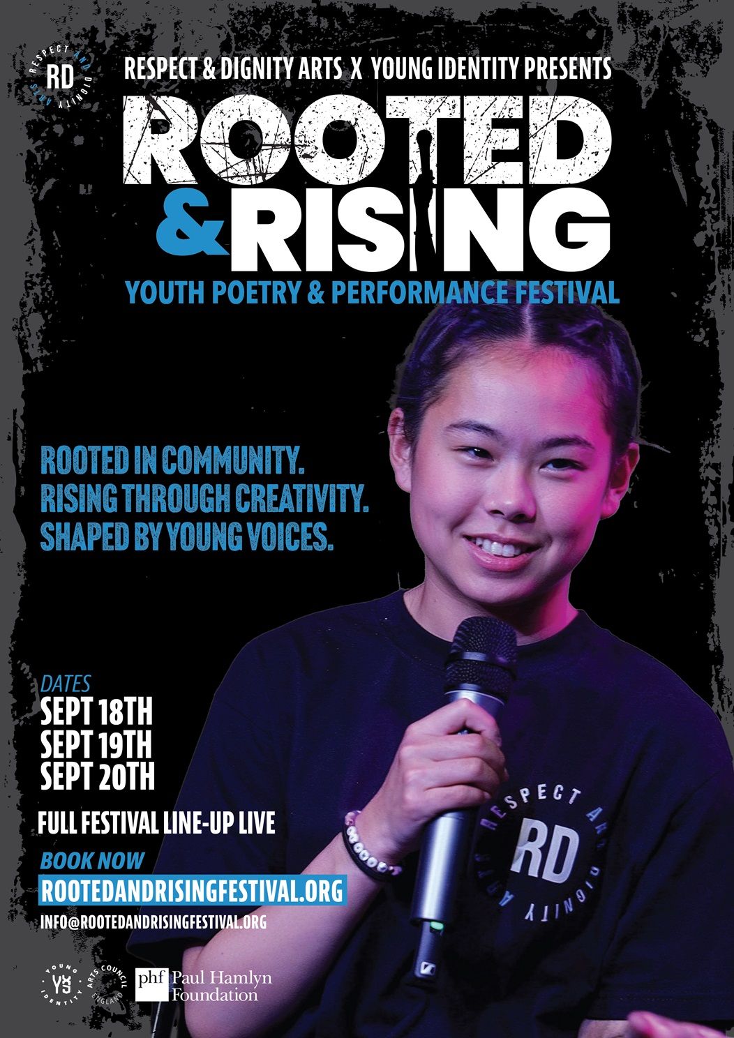 ‘Rooted & Rising' – Youth Poetry & Performance Festival