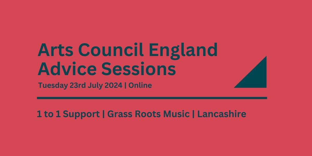 Grass Roots Music Funding Advice Sessions in July 2024