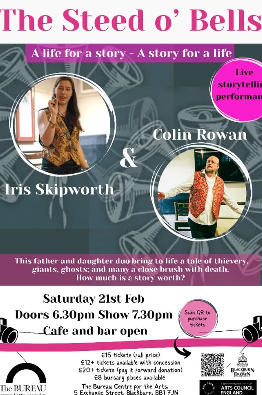 Steed O' Bells - Live Storytelling Performance