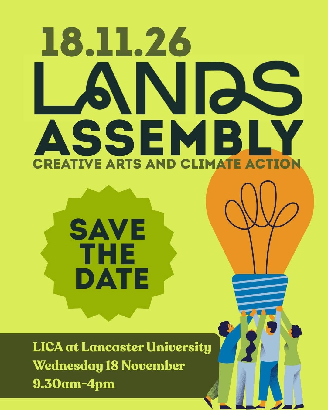 LANDS Assembly 2026 - Creative Arts and Climate Action