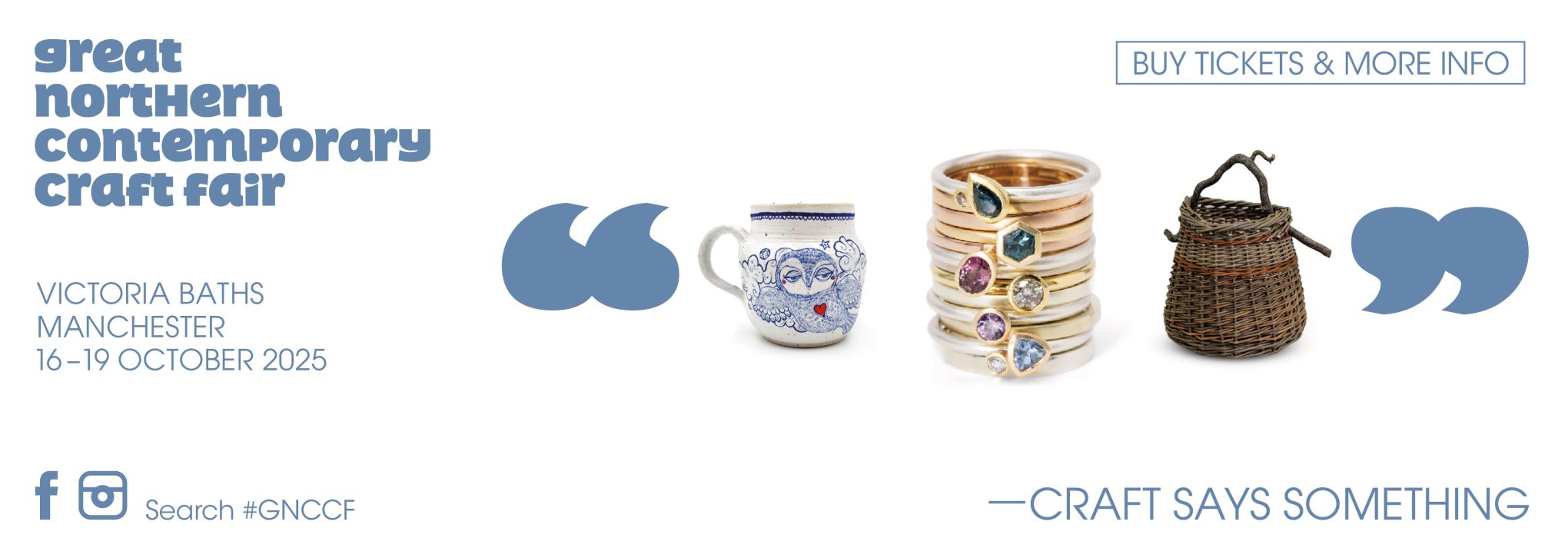 Great Northern Contemporary Craft Fair (GNCCF) - MCR 2025