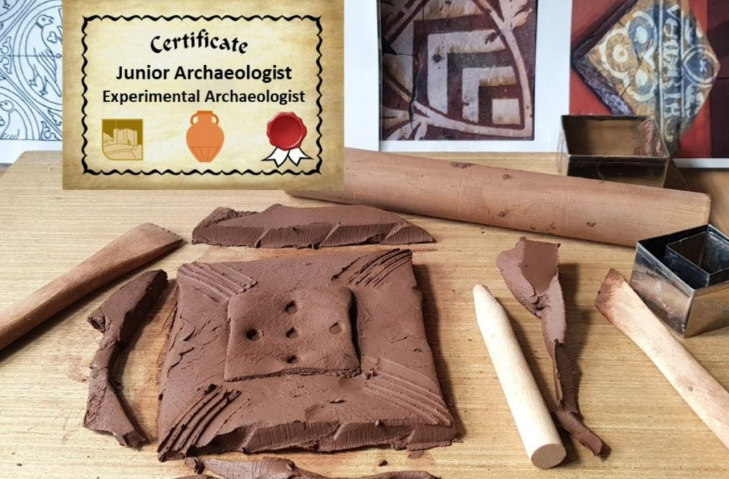 Junior Archaeologists: Medieval Tile Pottery Workshop