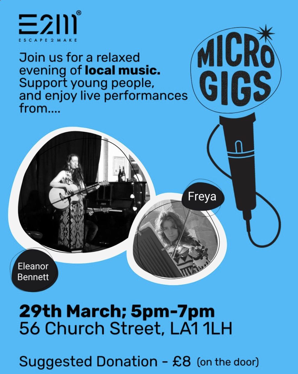 Escape 2 Make - Microgigs - March 2026