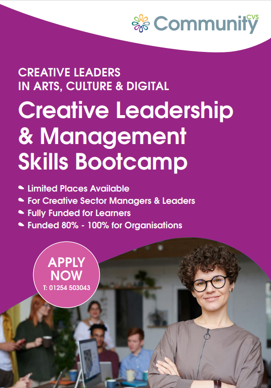 Creative Leadership Programme in Arts, Culture & Digital (80-100% Funded)