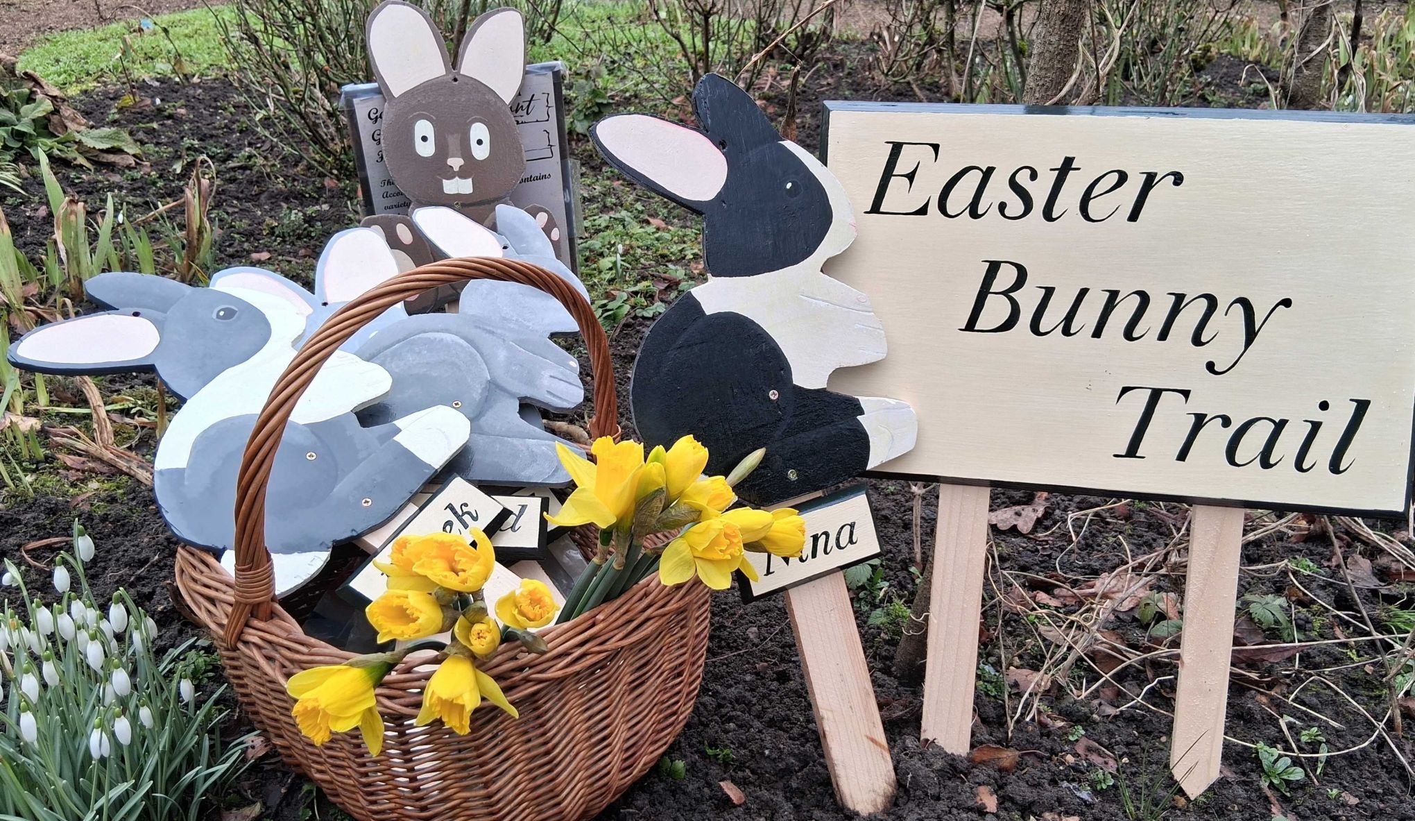 Easter Bunny Trail at Gawthorpe Hall