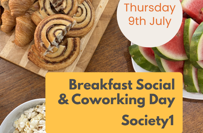 Society1 Breakfast Social and Coworking Day