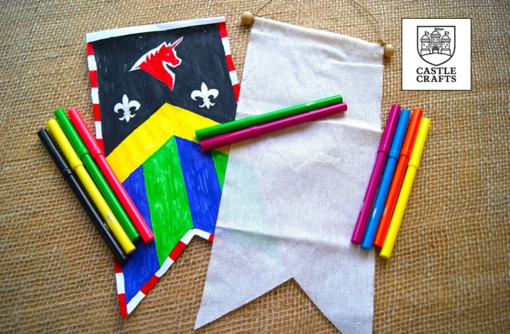 Castle Crafts – Medieval Heraldic Banners