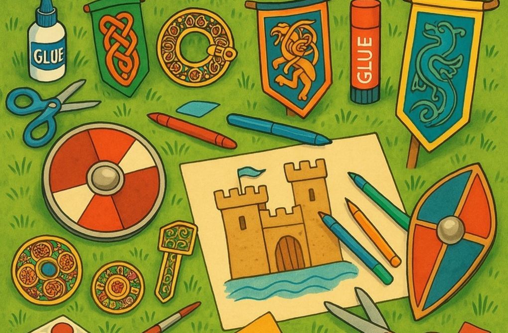 Castle Crafts – make a medieval purse