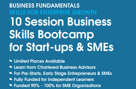 Skills for Enterprise Growth - 10 Session Business Skills Bootcamp for Start-ups & SMEs (90-100% Funded )