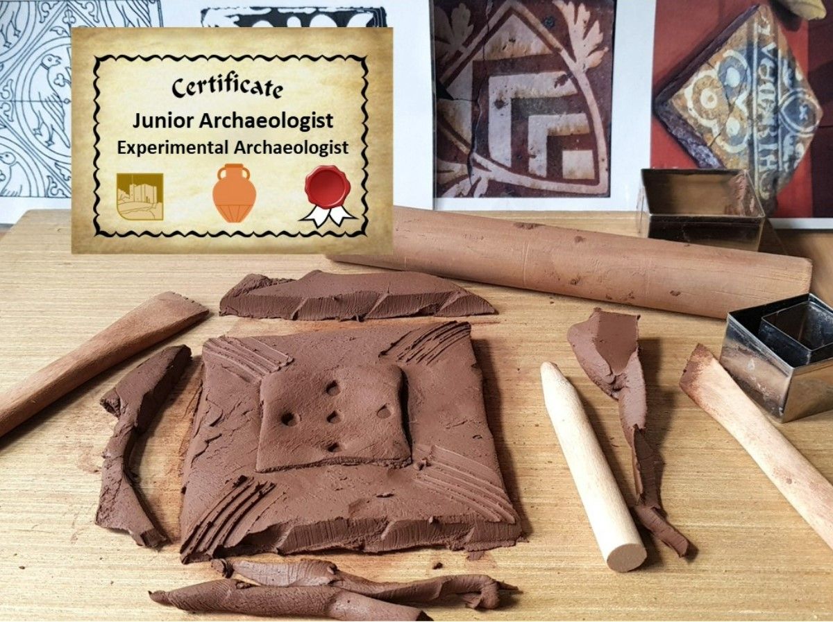Junior Archaeologists: Medieval Tile Pottery Workshop