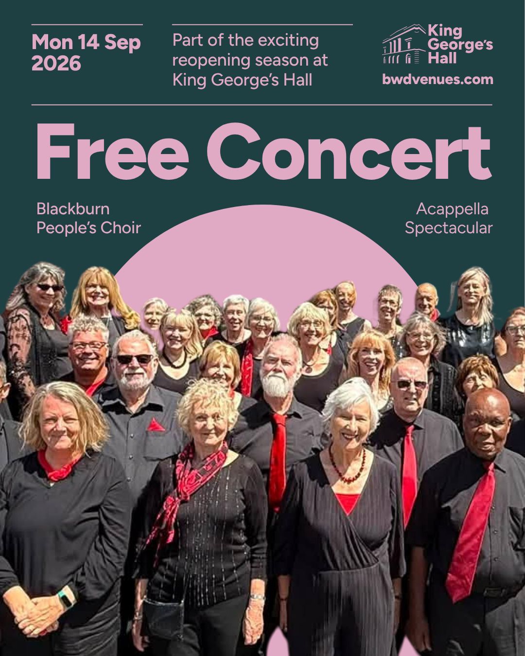 Blackburn People's Choir Acapella Spectacular