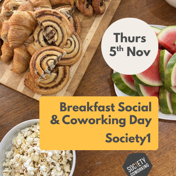 Breakfast Social and Coworking Day: November