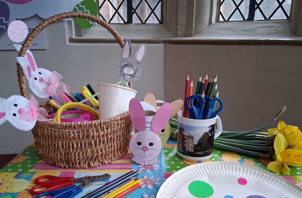 Easter holiday crafts – make a Pop-up bunny at Gawthorpe Hall