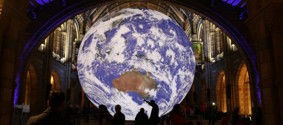 Luke Jerram's Gaia Earth Showcase