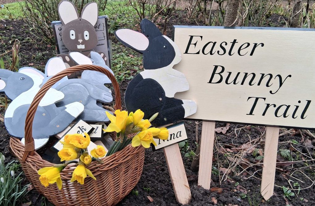 Easter Bunny Trail at Gawthorpe Hall