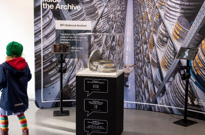 BFI Inside the Archive Exhibition at The Harris  