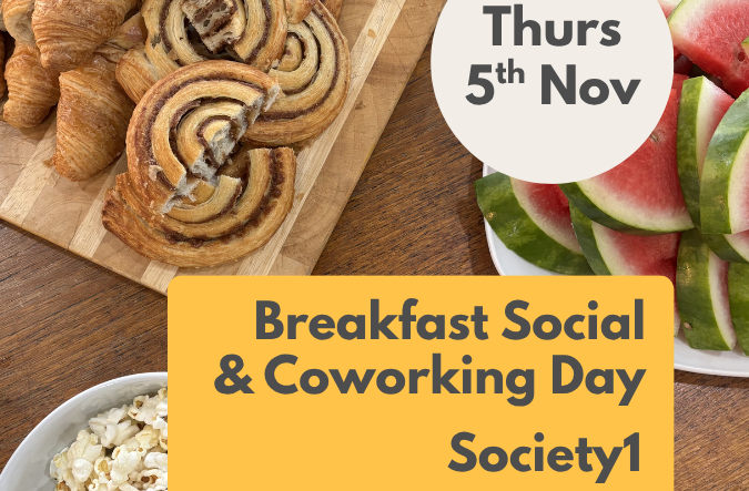 Breakfast Social and Coworking Day: November