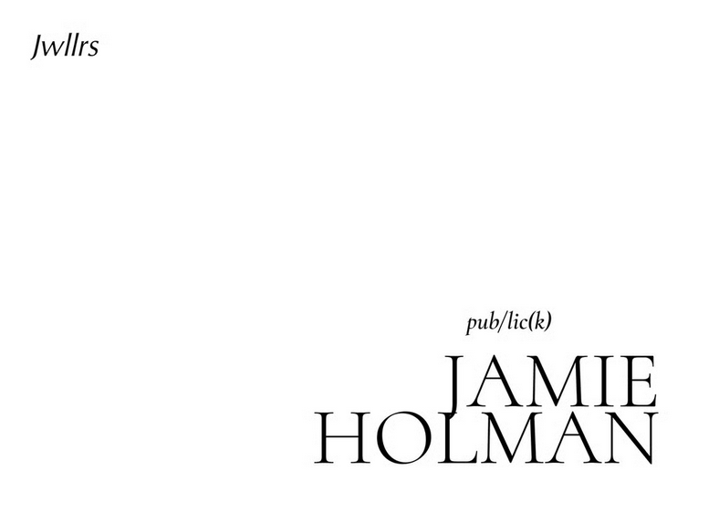 pub/lic(k) - Jwllrs Critical Discussion Group with Jamie Holman