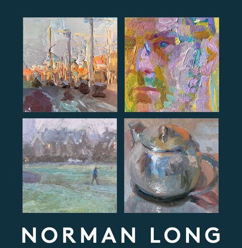 Norman Long Exhibition - Behind the Blue Door