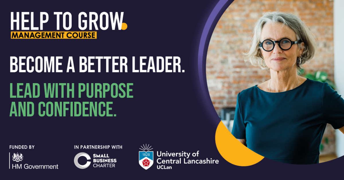 Intro Webinar - Help to Grow Management Course at UCLan - All you need to know!