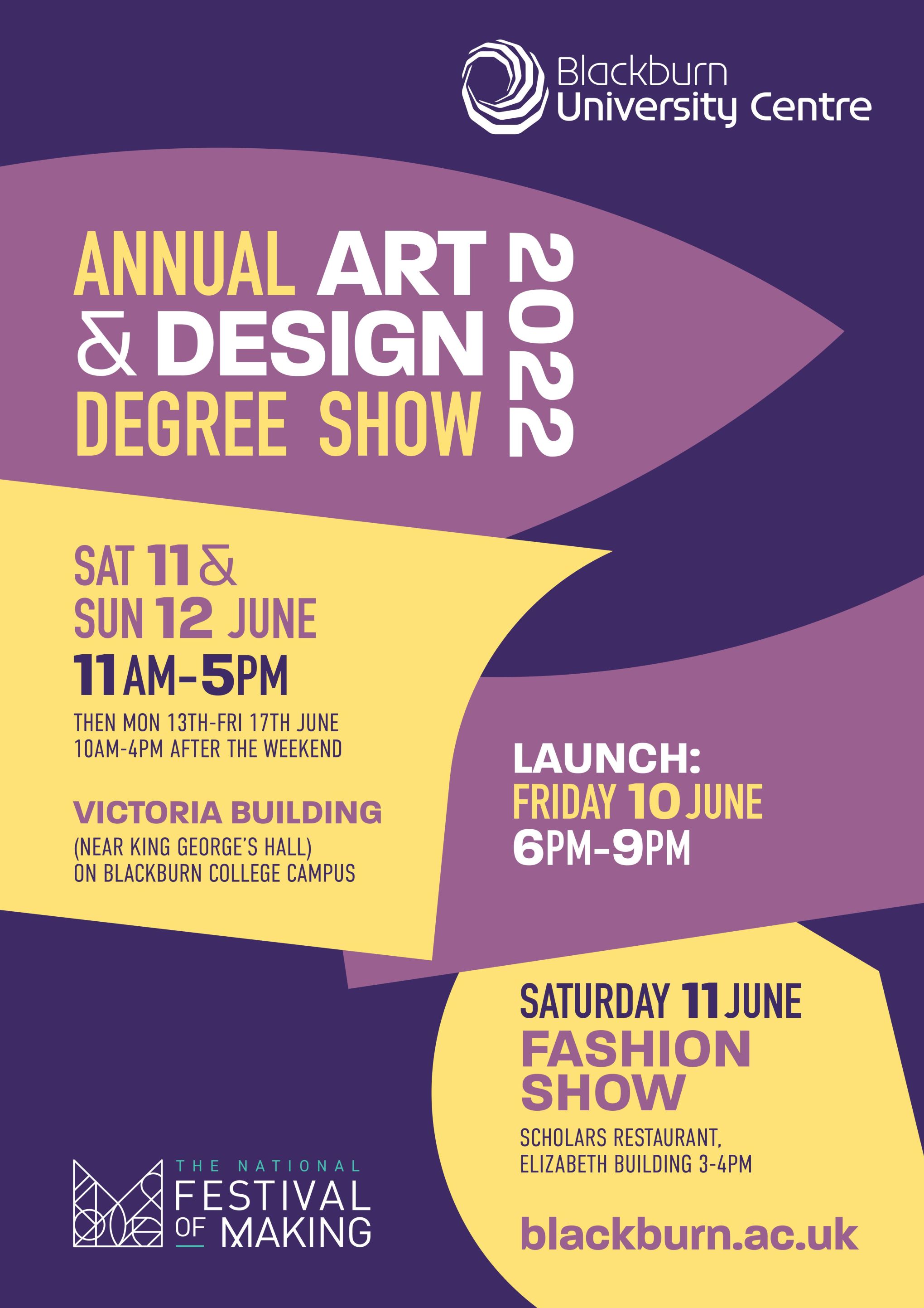 Blackburn Higher Education Art & Design Degree Show 2022