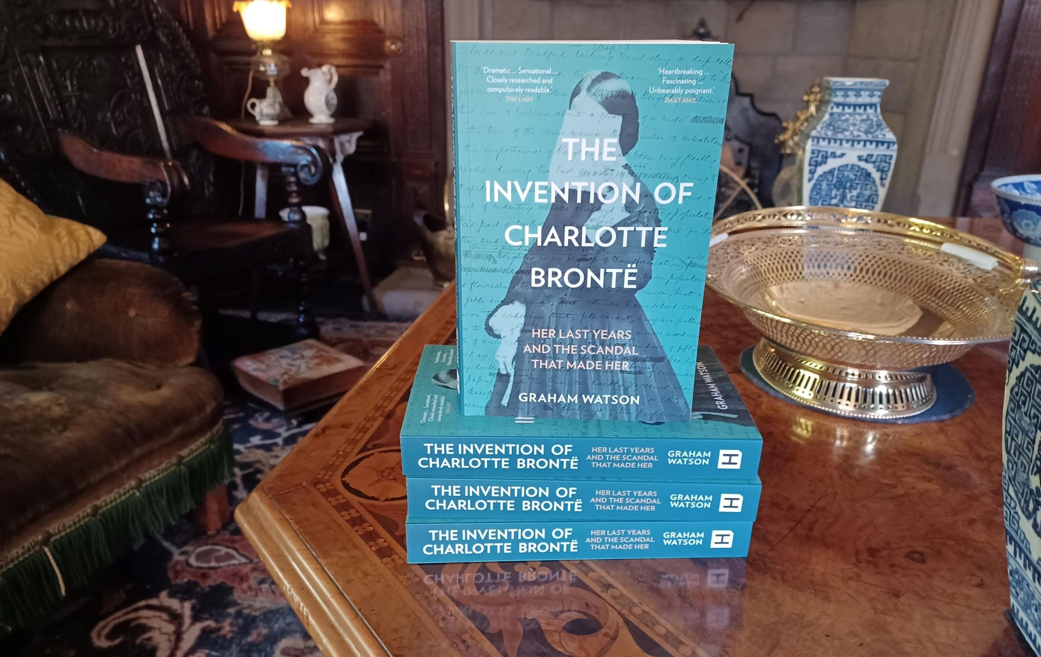 The Invention of Charlotte Bronte - talk and book signing 