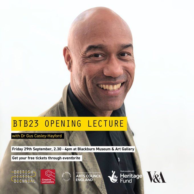 Conversations in Creativity:  BTB23 Opening Lecture 2023 - Dr Gus Casely-Hayford in conversation with Christine Checinska