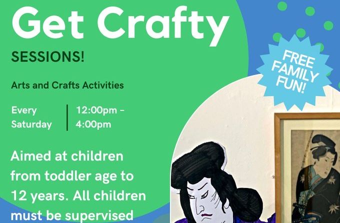"Get Crafty" - Free Saturday Arts & Crafts Activities for Kids