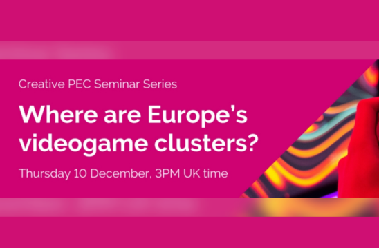 Creative PEC talk: Where are Europe's video game clusters