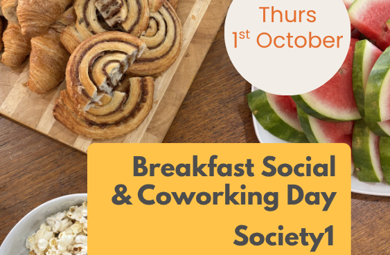 Breakfast Social and Coworking Day: October