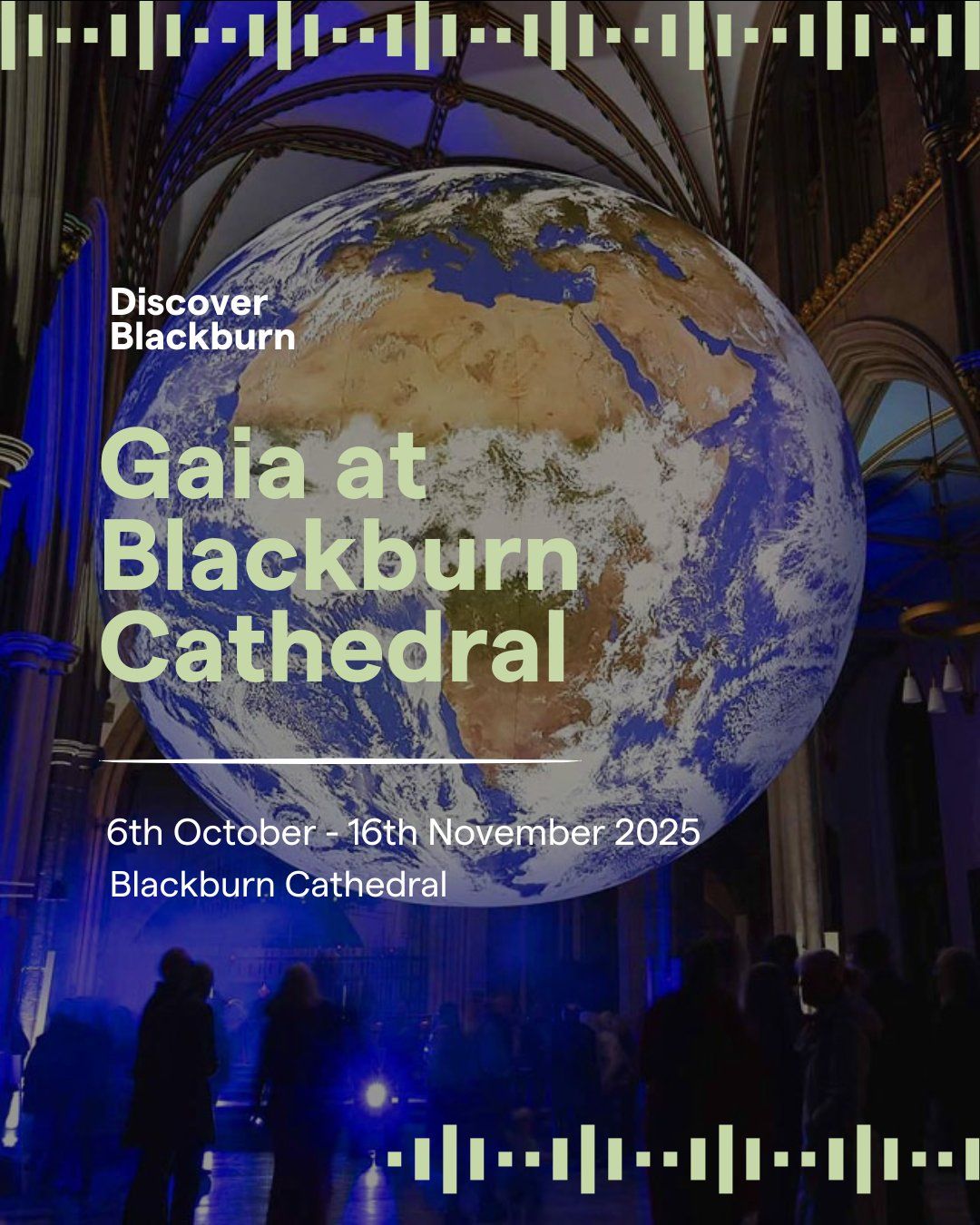 Luke Jerram's Gaia at Blackburn Cathedral