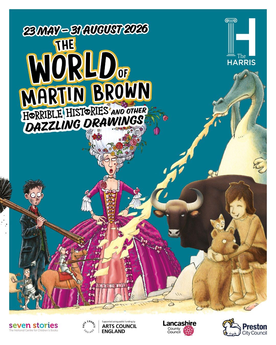 The World of Martin Brown: Horrible Histories & Other Dazzling Drawings