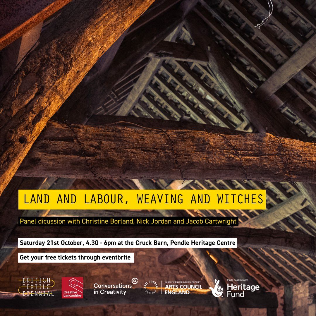 Conversations in Creativity: #BTB23 - Land and Labour, Weaving and Witches