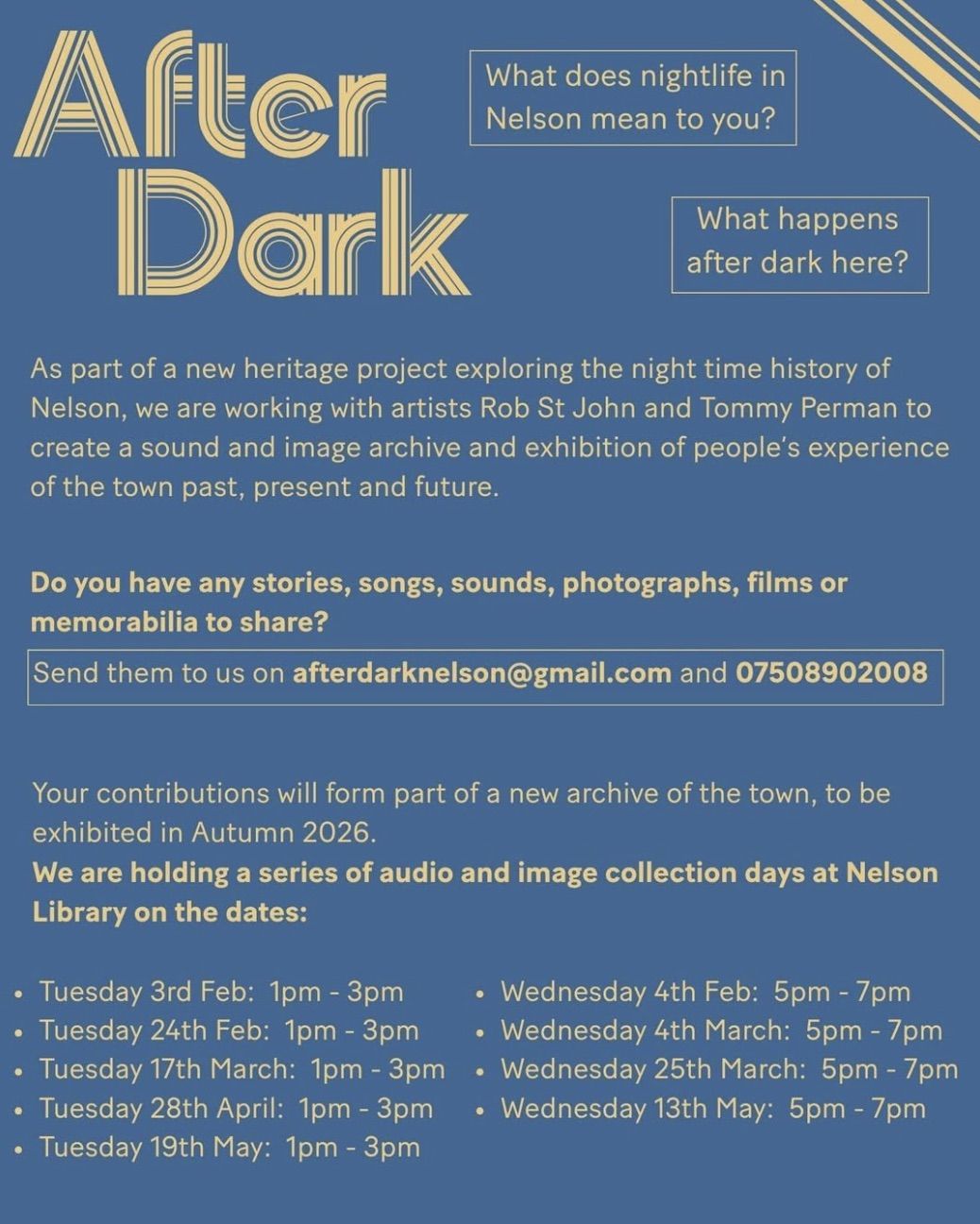 This is Nelson's After Dark Series