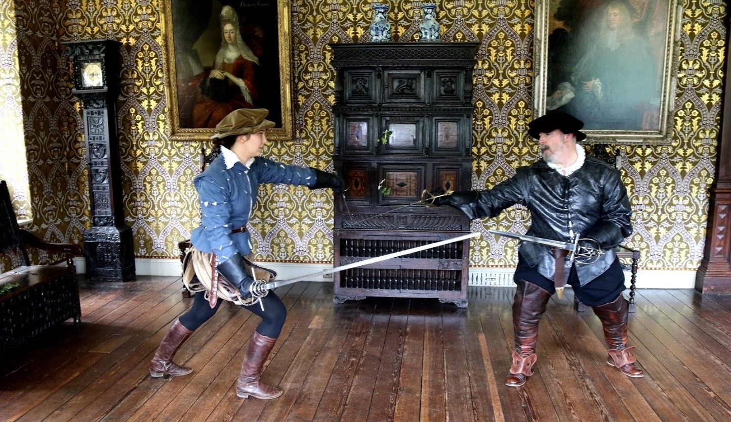 Silver School of Arms at Gawthorpe Hall