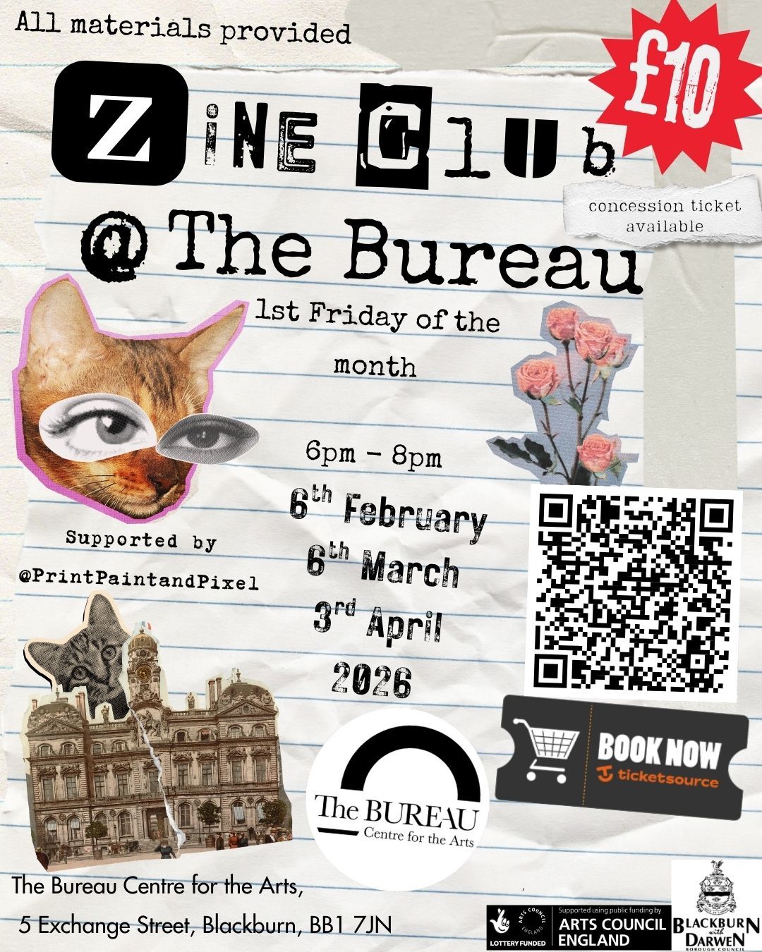 Zine Club @ The Bureau