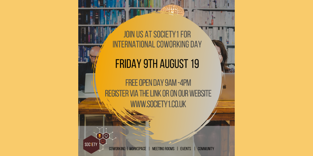 Celebrate International Coworking Day with Society1