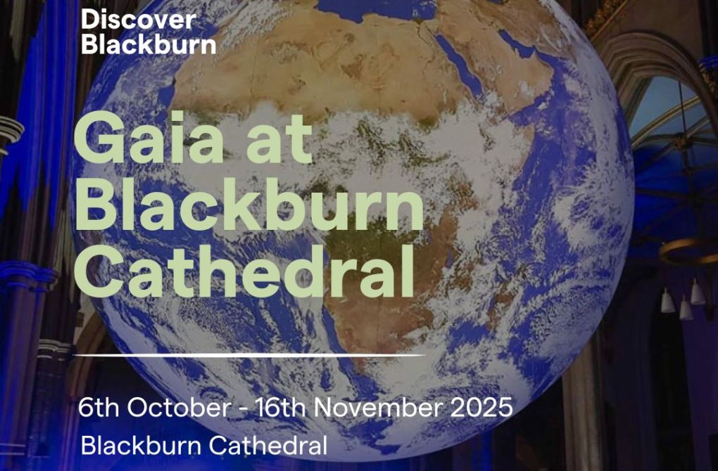 Luke Jerram's Gaia at Blackburn Cathedral