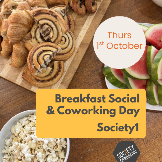 Breakfast Social and Coworking Day: October