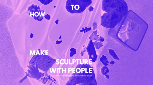 How to Make Sculpture With People
