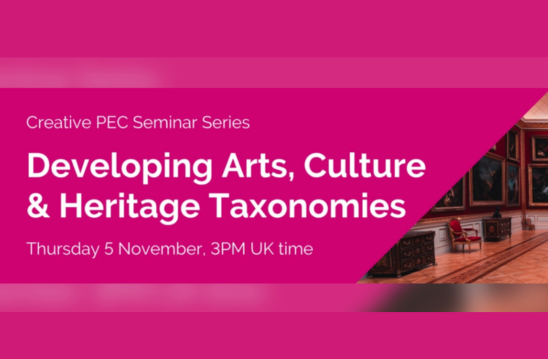 Creative PEC Talk: Language & Investment in Arts, Culture & Heritage