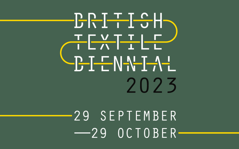 British Textile Biennial 2023 programme to highlight sustainability & colonialism in Textiles.