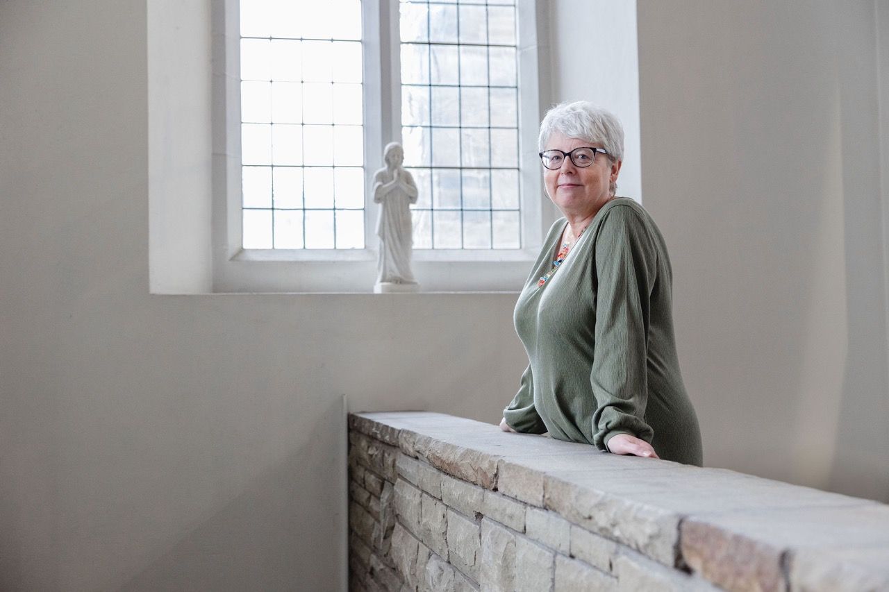 Ellen Fincher at Blackburn Cathedral, image by Christina Davies, Fish2Photo