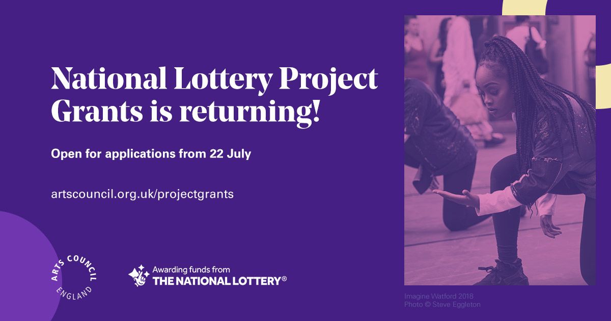 Arts Council National Lottery Project Grants Return 