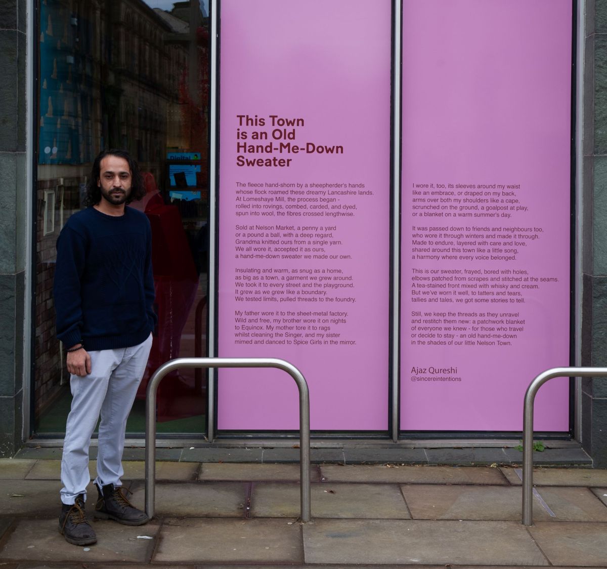 New Public Artwork Unveiled in Nelson for World Poetry Day 2024