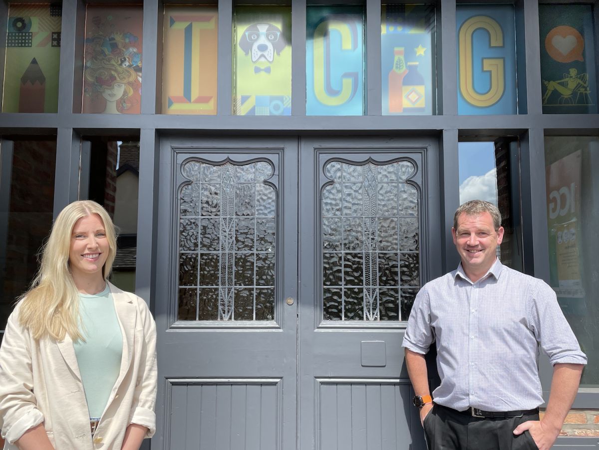 Dynamic duo develops ICG’s digital department 