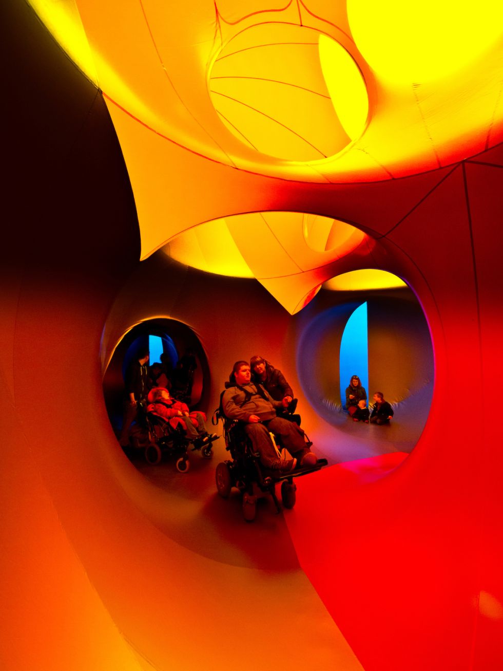 Dodecalis Luminarium is wheelchair accessible.